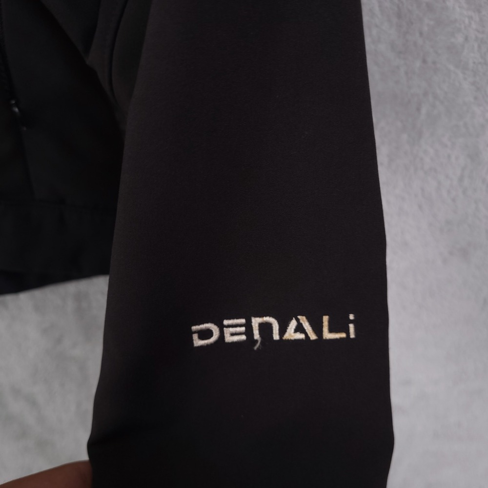 Denali Performance Fleece Lined Ski Jacket Women Black Small Full Zip Pockets - Picture 9 of 14